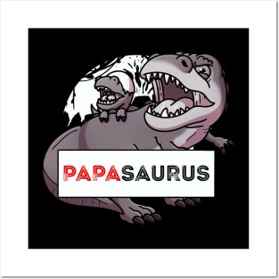 PapaSaurus Posters and Art